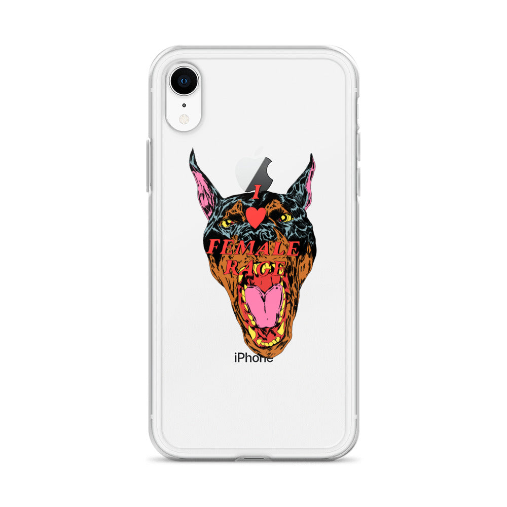 Female Rage iPhone Case