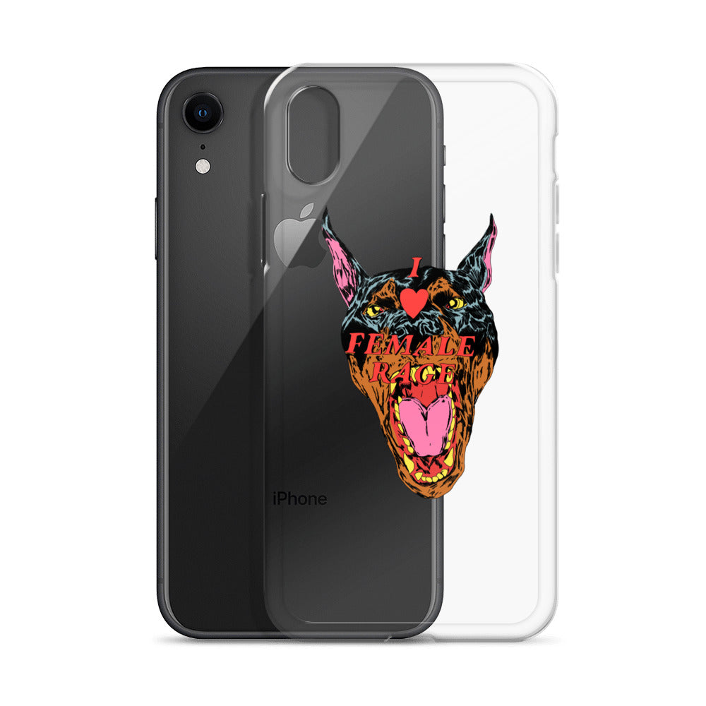 Female Rage iPhone Case