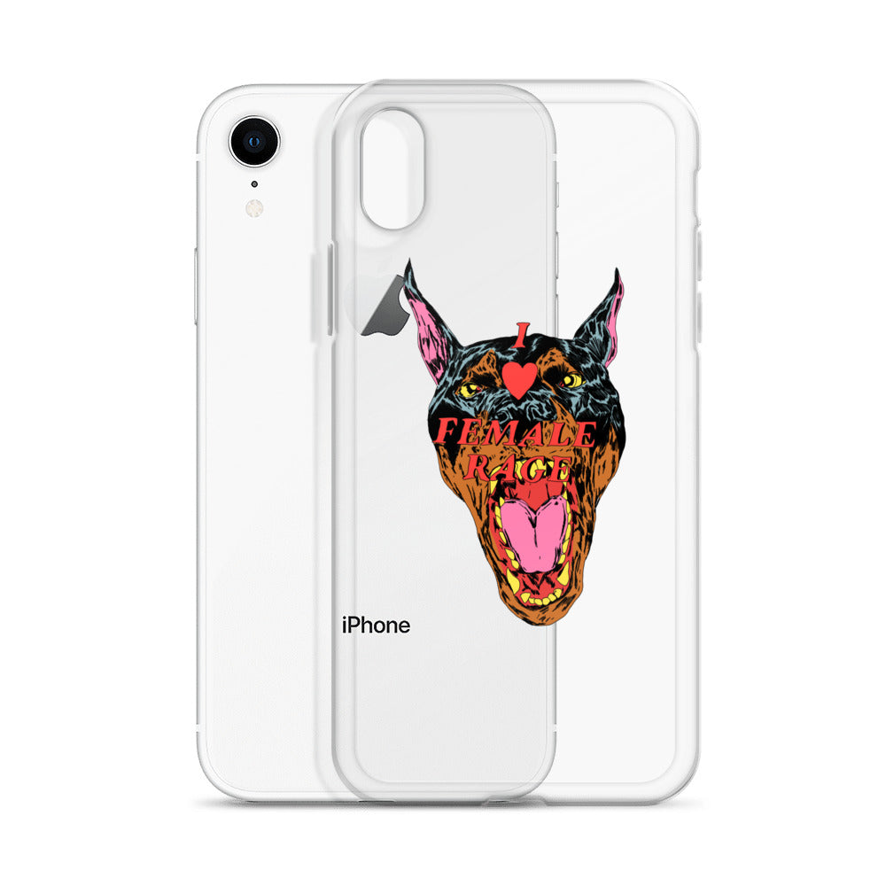 Female Rage iPhone Case