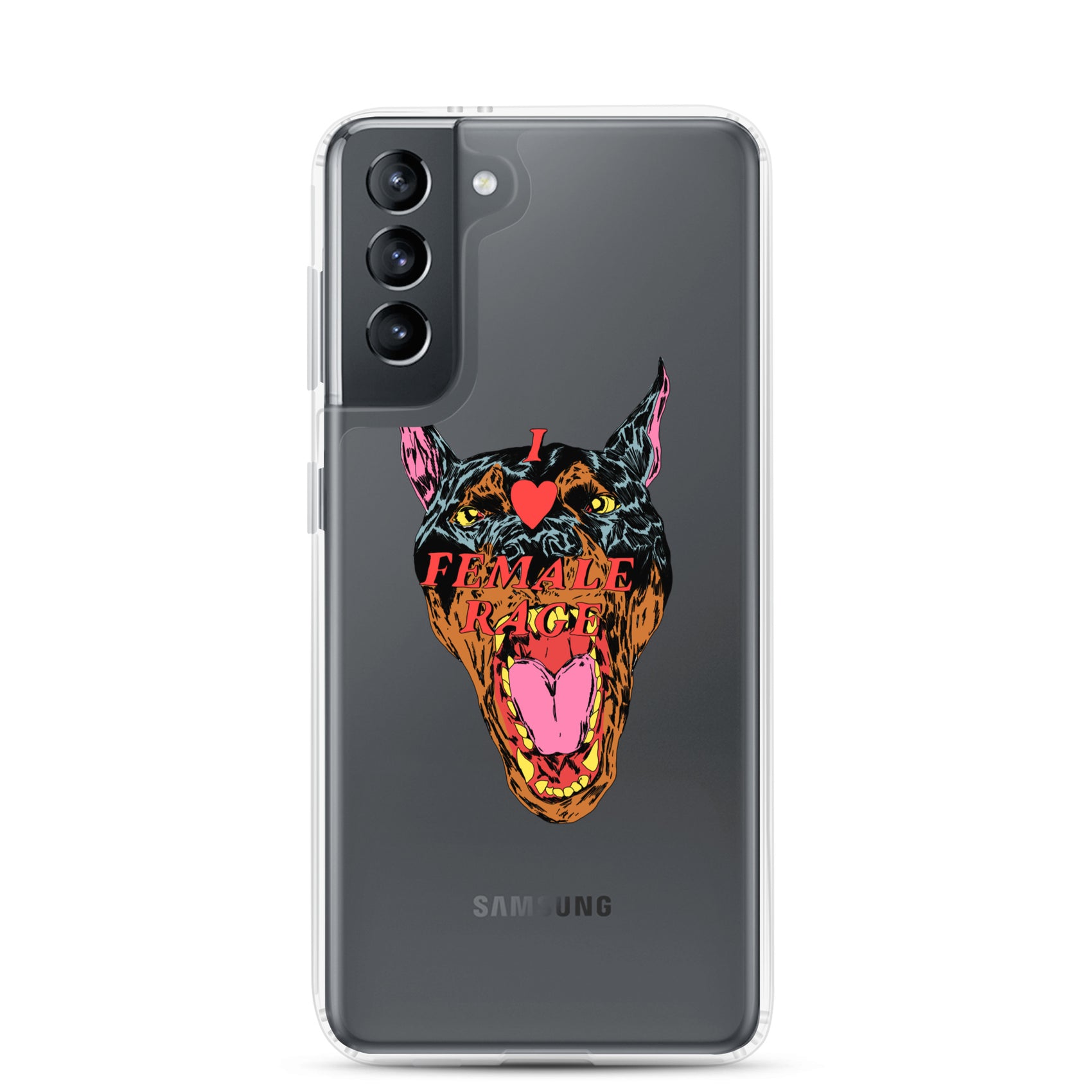 Female Rage Samsung Case