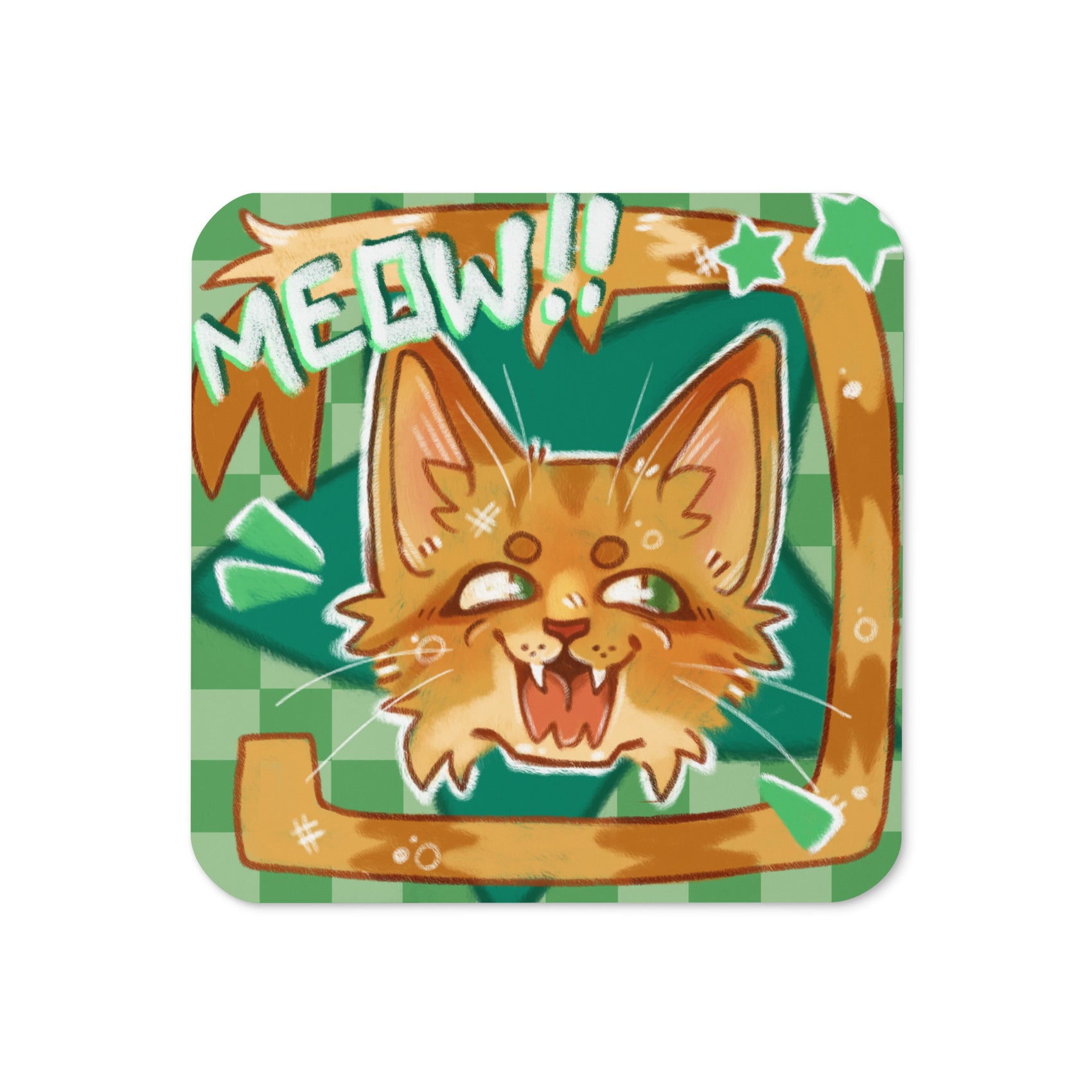 MEOW!! Coaster