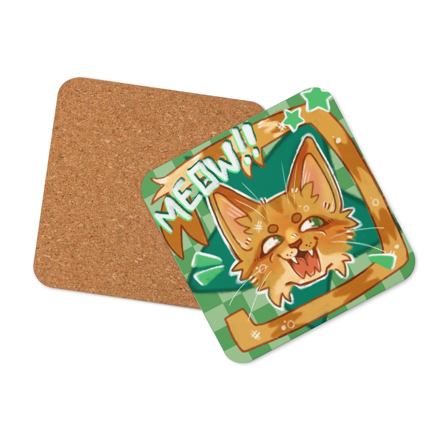 MEOW!! Coaster