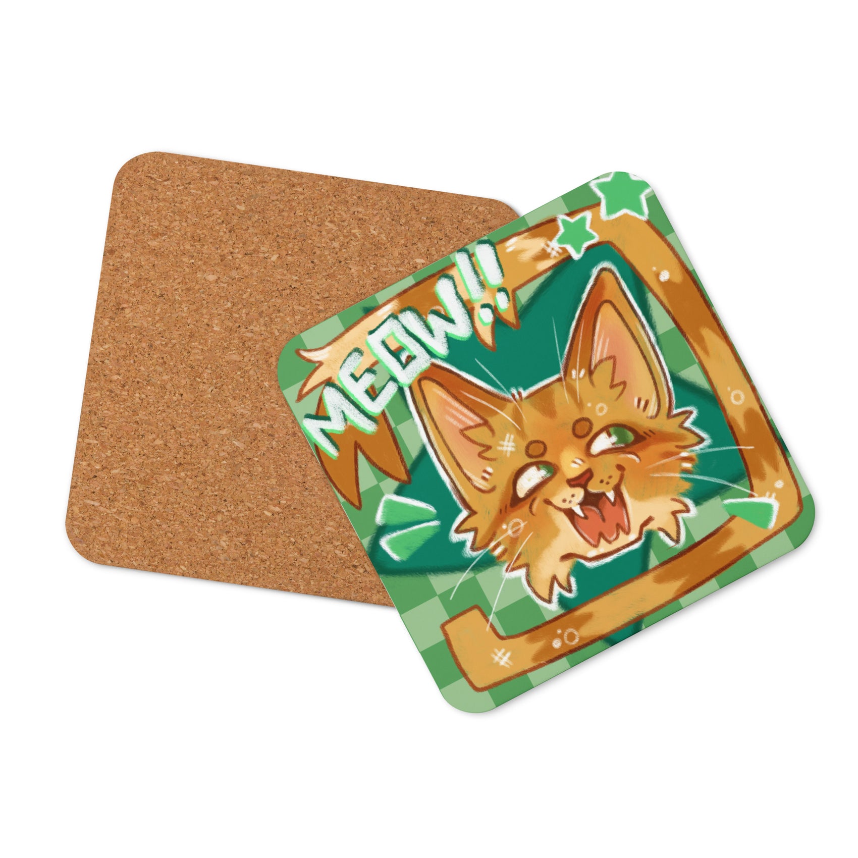 MEOW!! Coaster