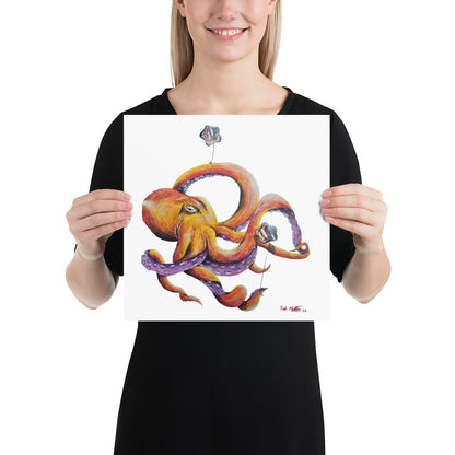 Octopus Poster