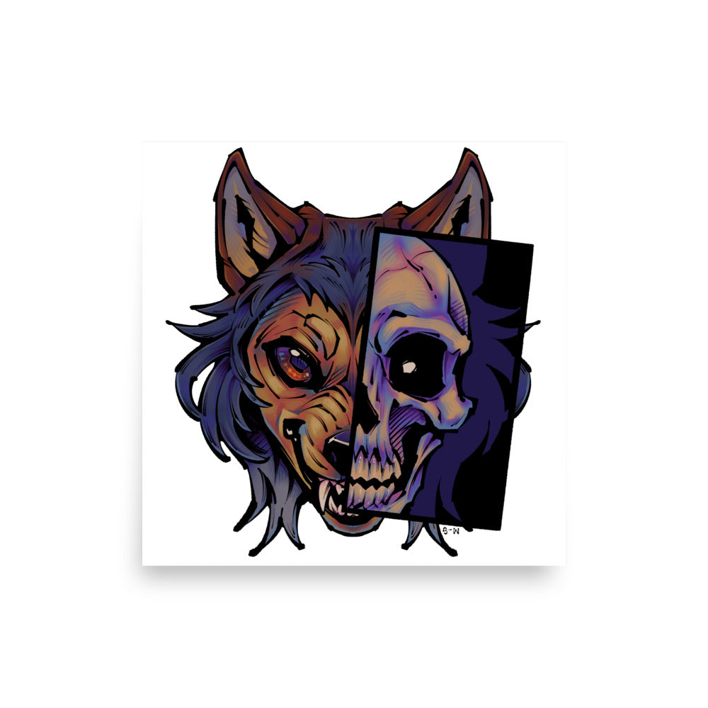 Werewolf Matte Art Print