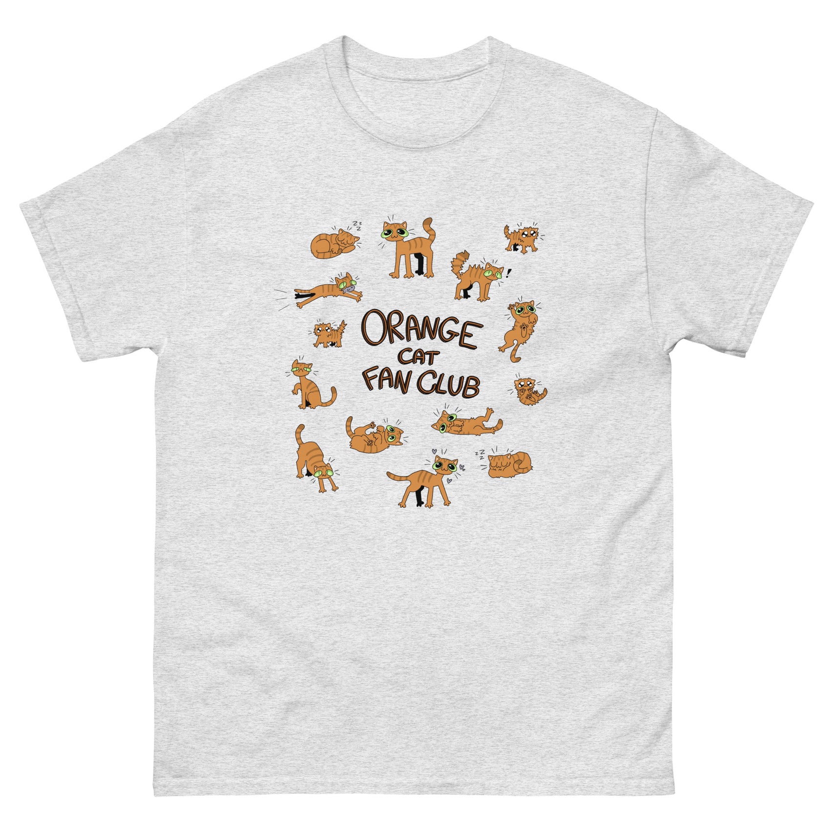 Orange Cat Fan Club T-Shirt