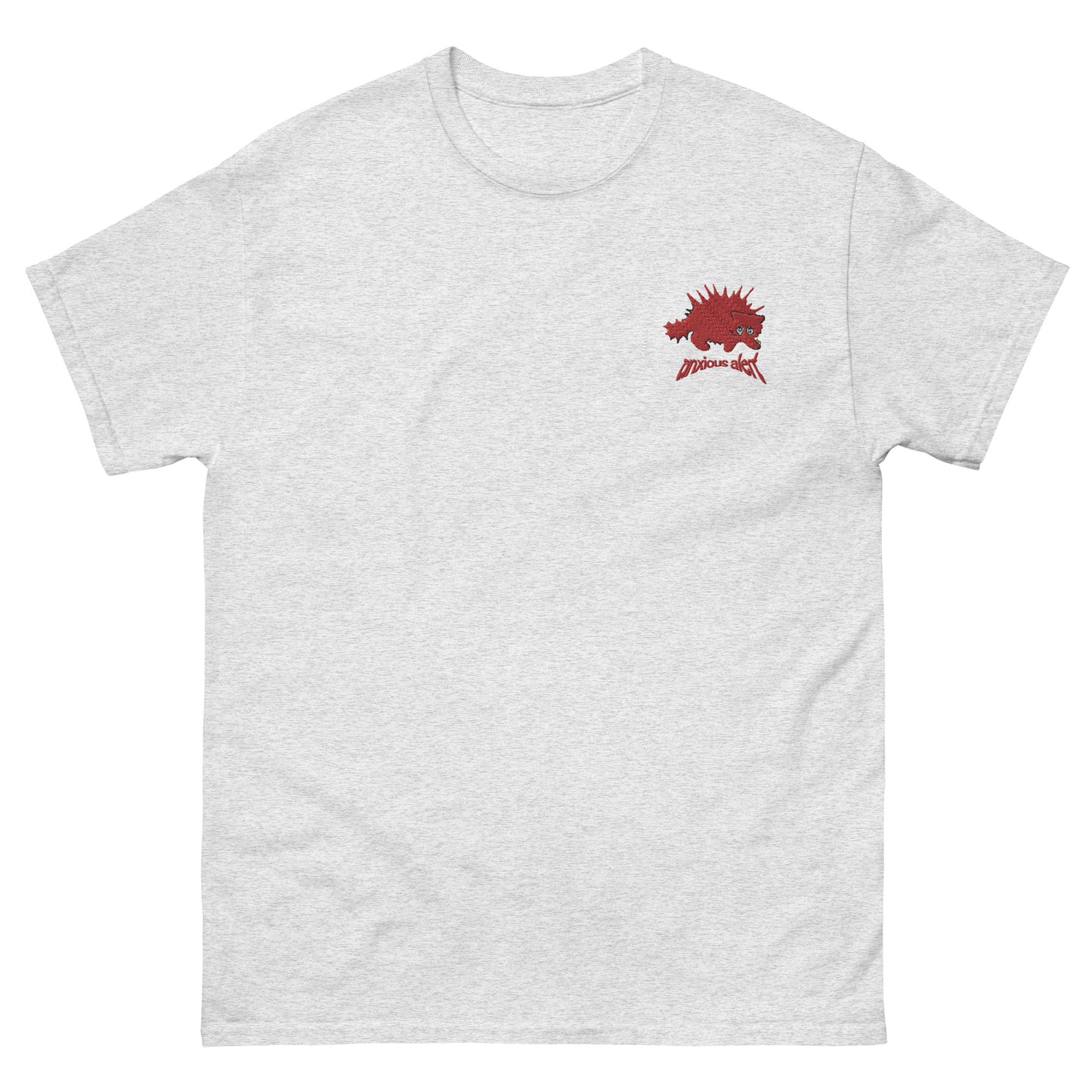 Anxious Alert Embroidery T-Shirt