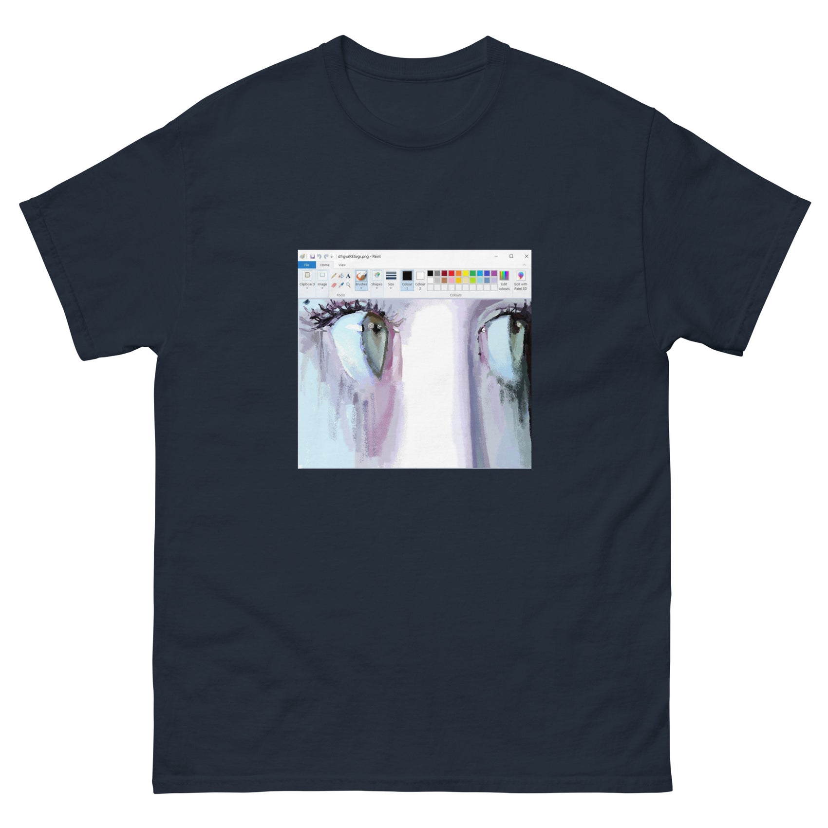 Peeking MSPAINT T-Shirt