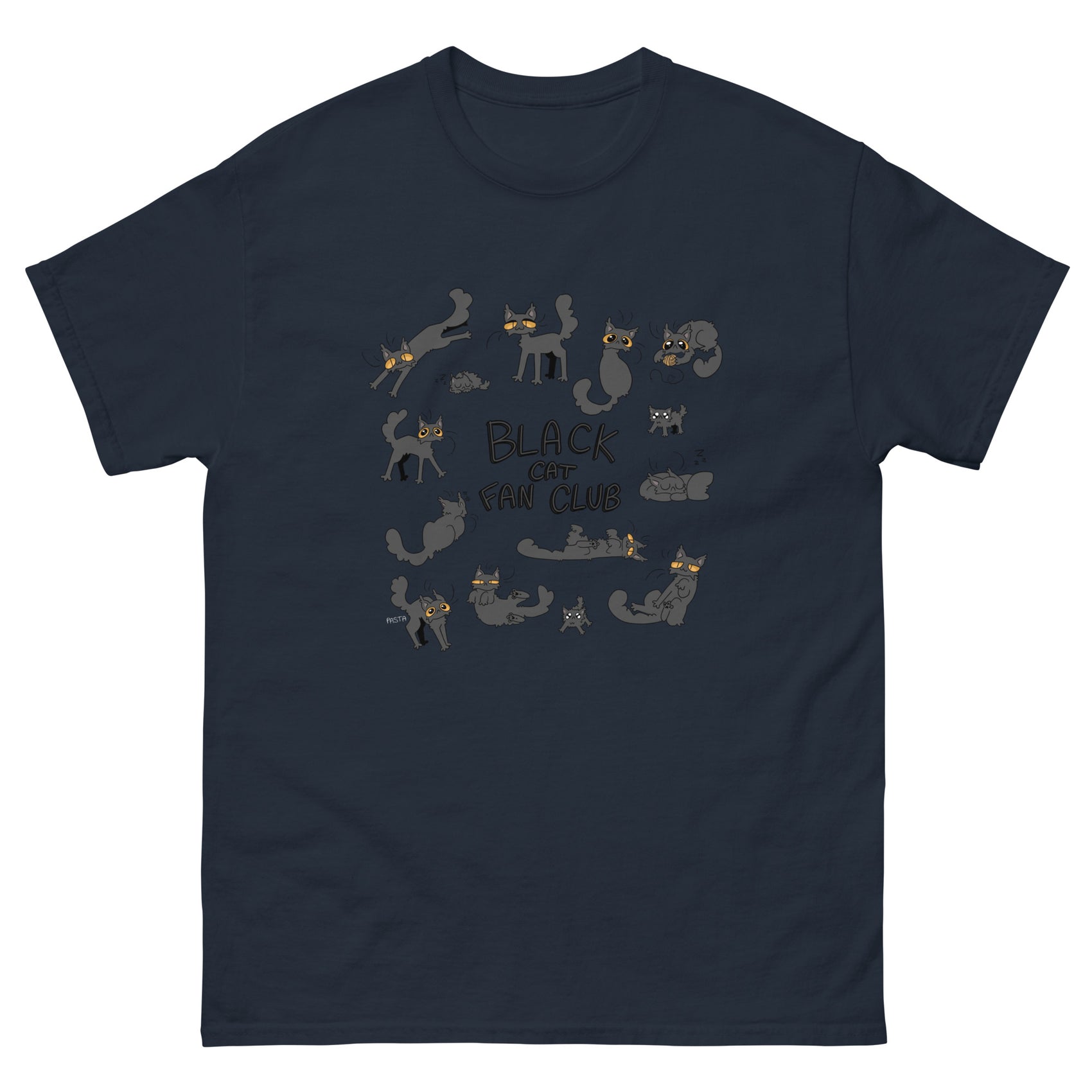 Black Cat Fan Club T-Shirt