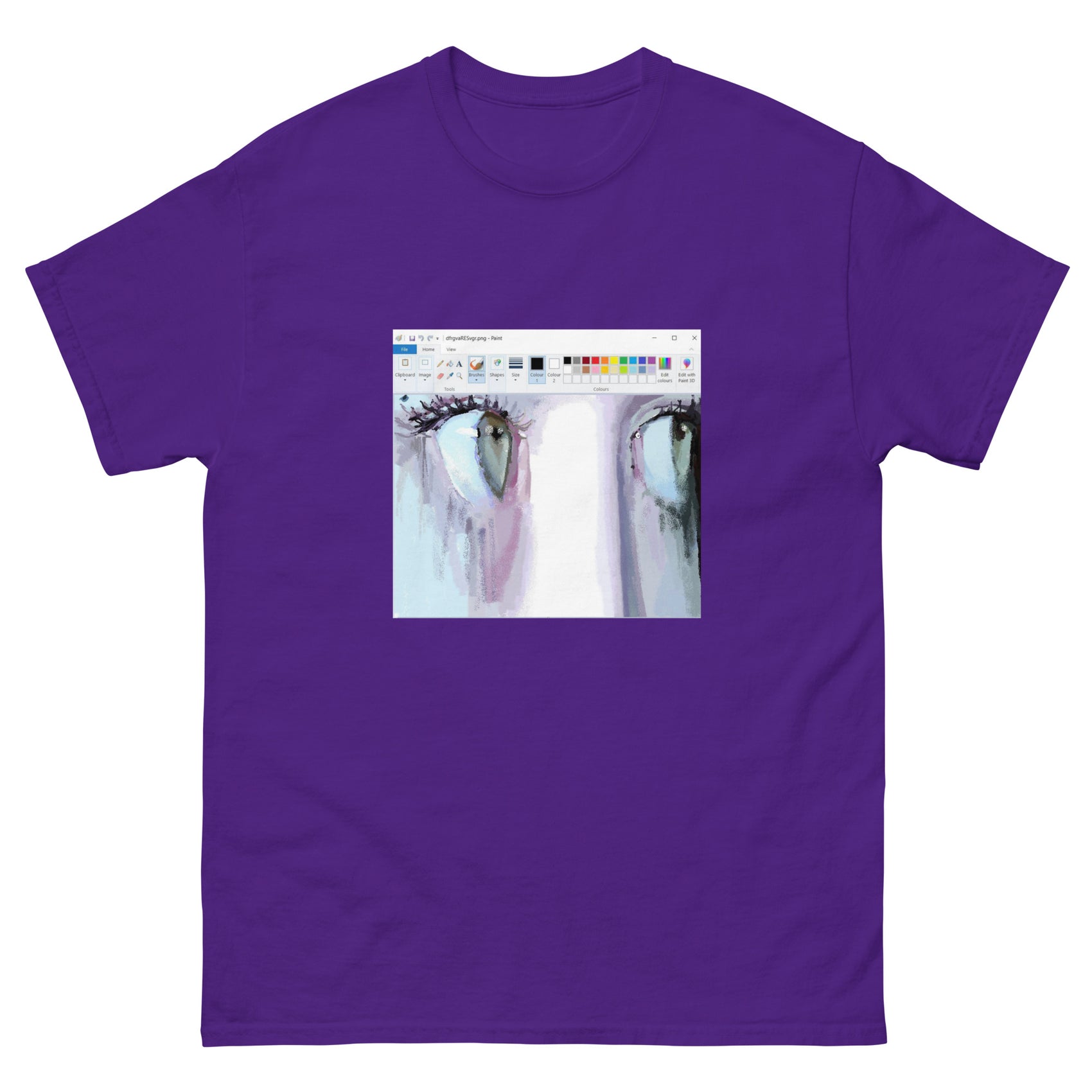 Peeking MSPAINT T-Shirt