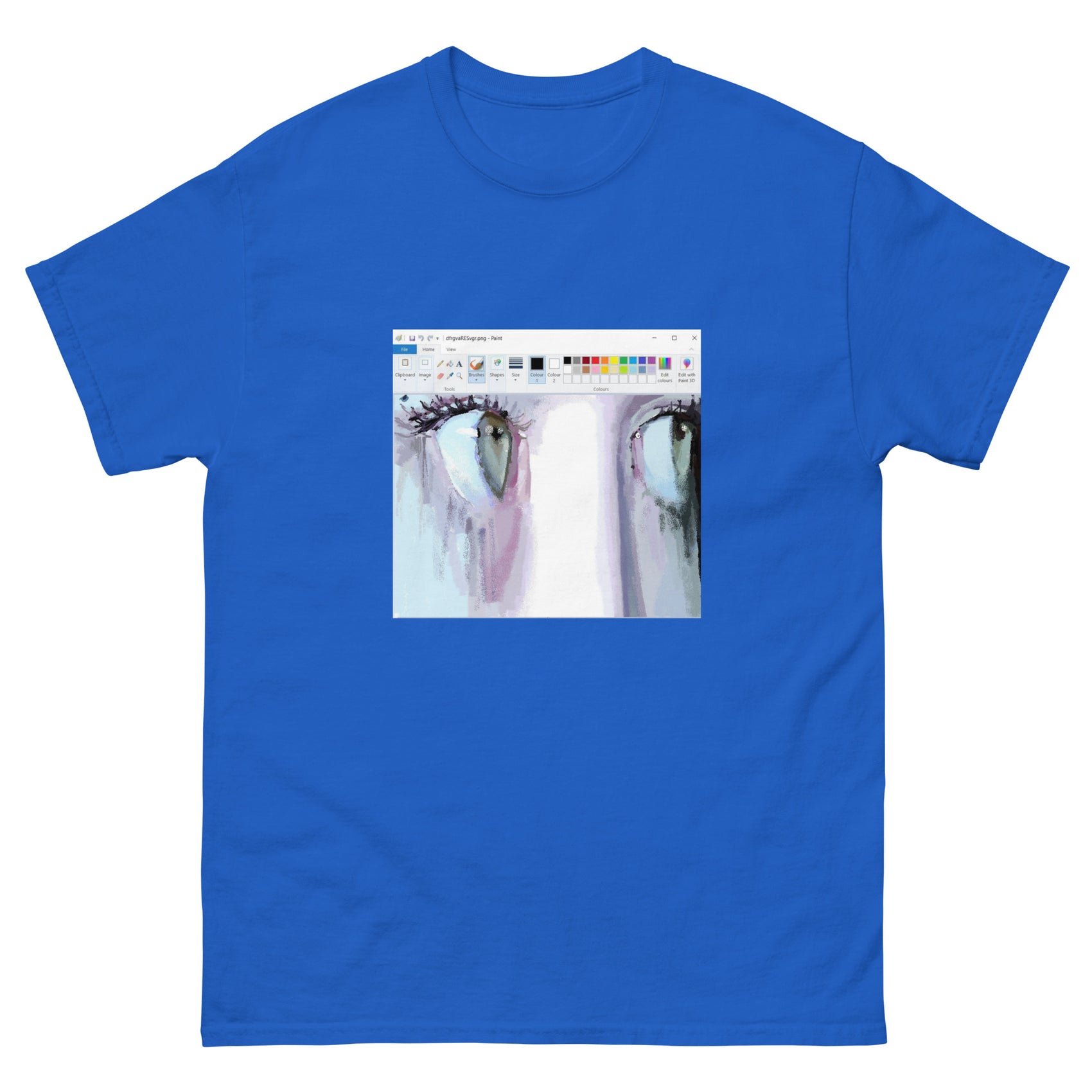Peeking MSPAINT T-Shirt