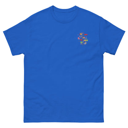 Love Exists Everywhere Embroidery T-Shirt