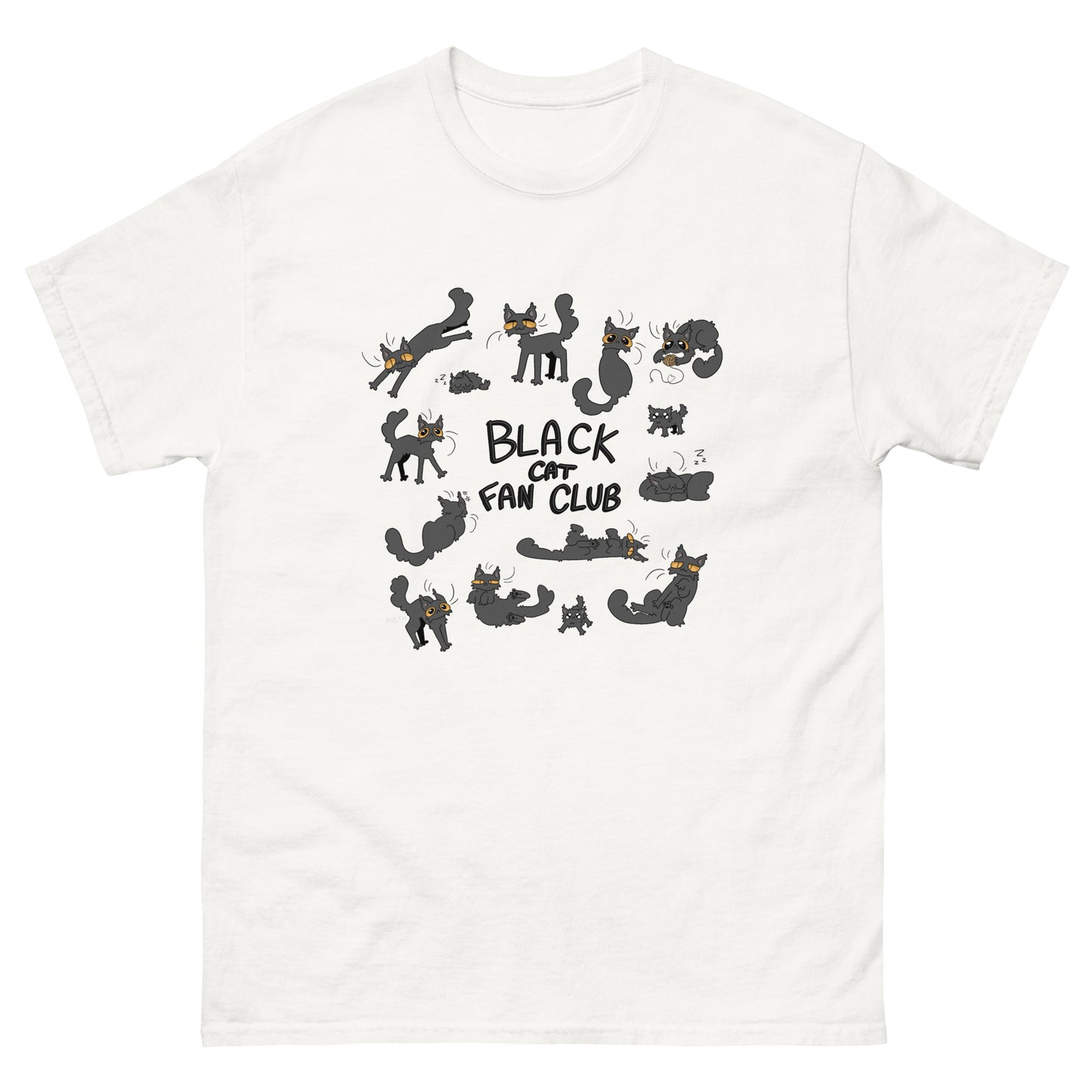 Black Cat Fan Club T-Shirt