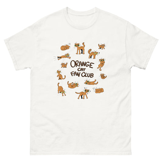 Orange Cat Fan Club T-Shirt