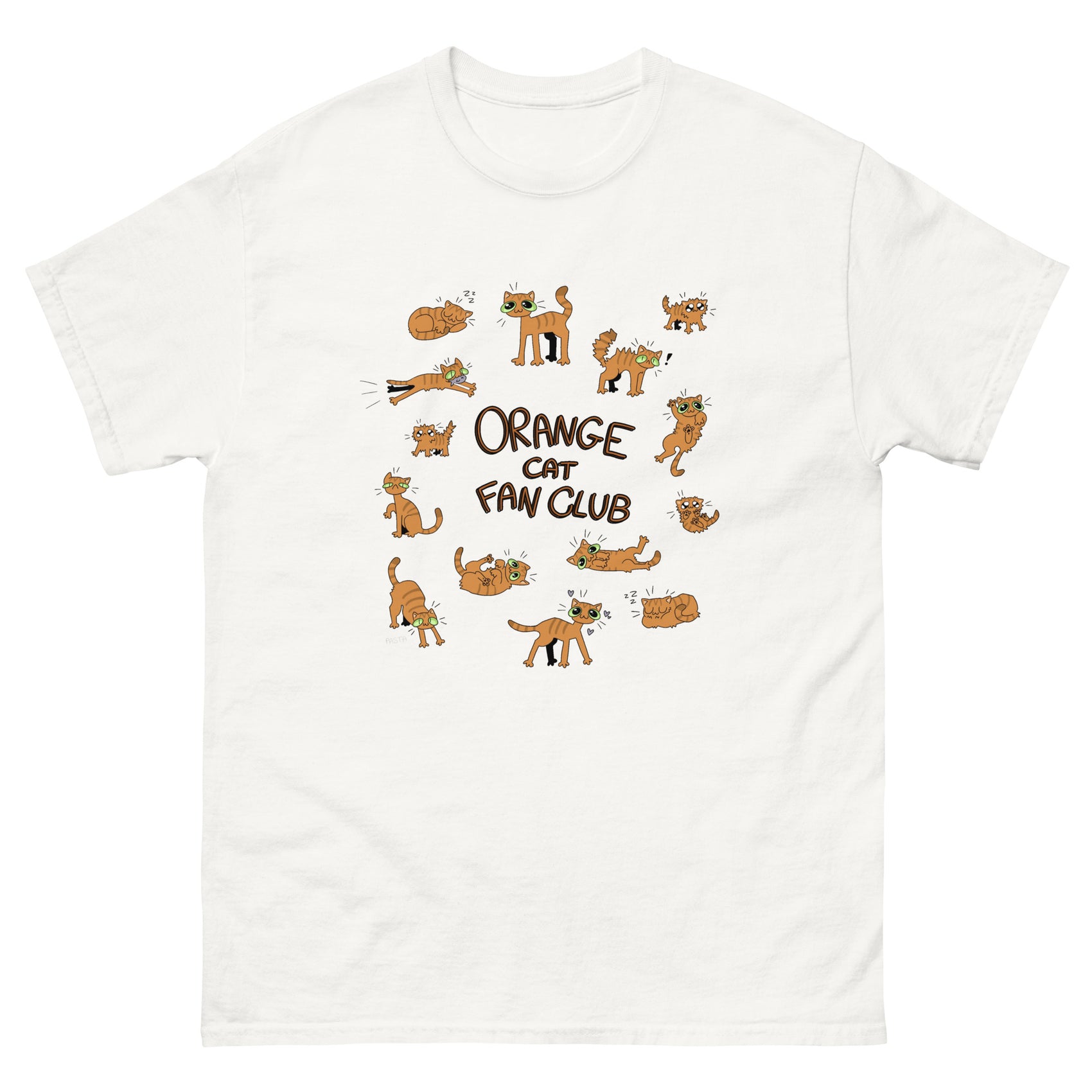 Orange Cat Fan Club T-Shirt