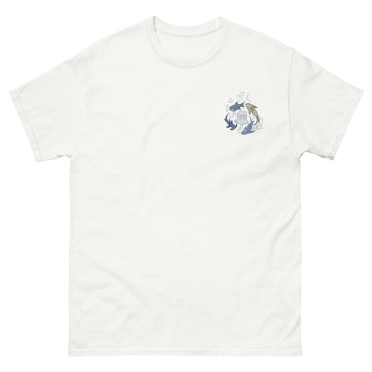 iLoveSharks Embroidery T-Shirt