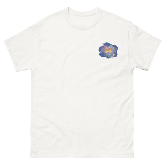 Million Years Cat Embroidery T-Shirt