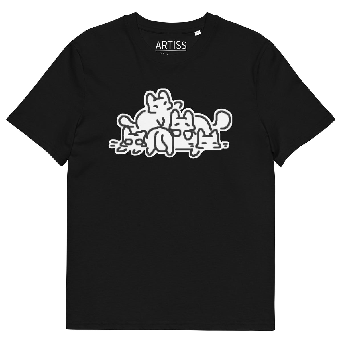Kitty Pile Premium Eco T-Shirt