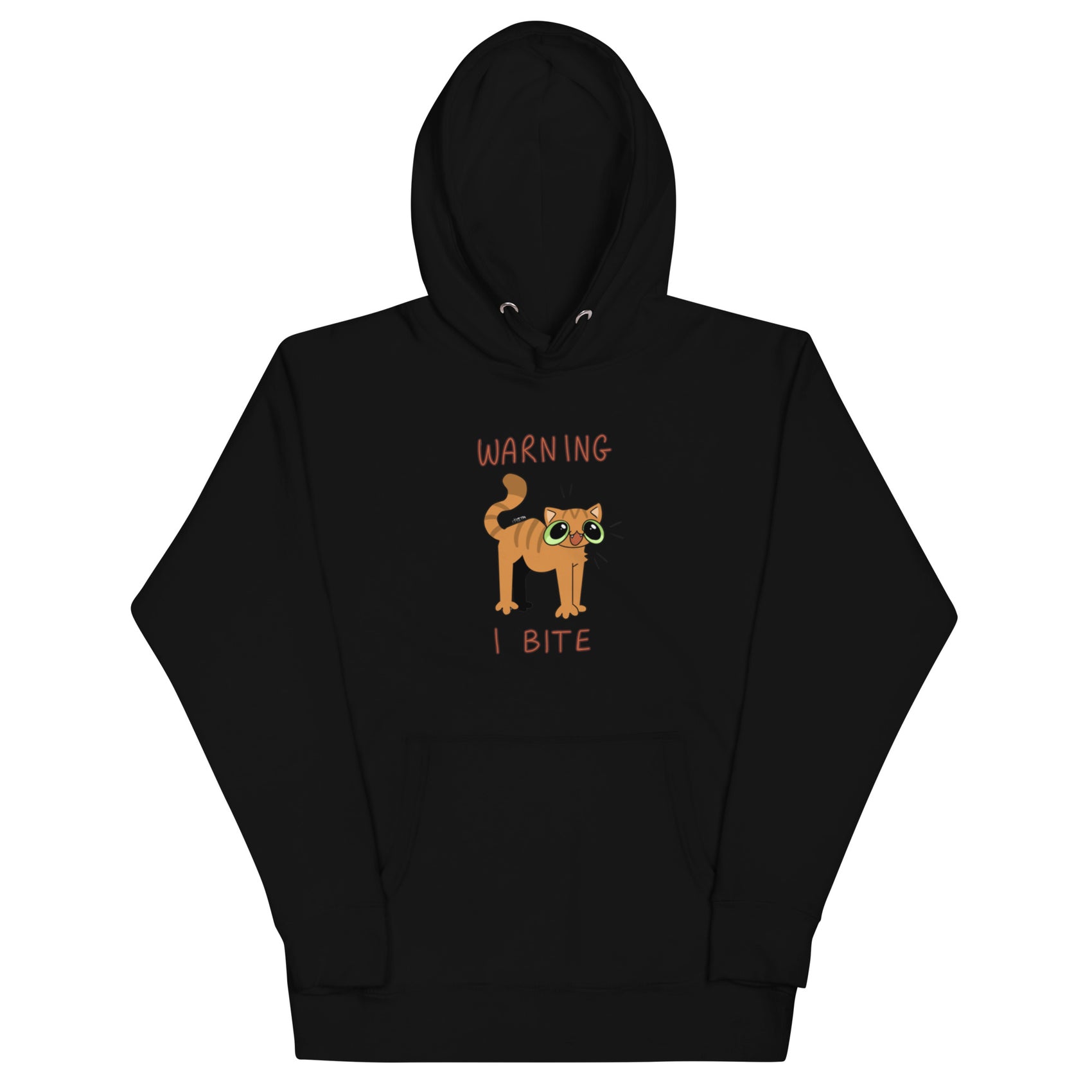 Warning I Bite Hoodie