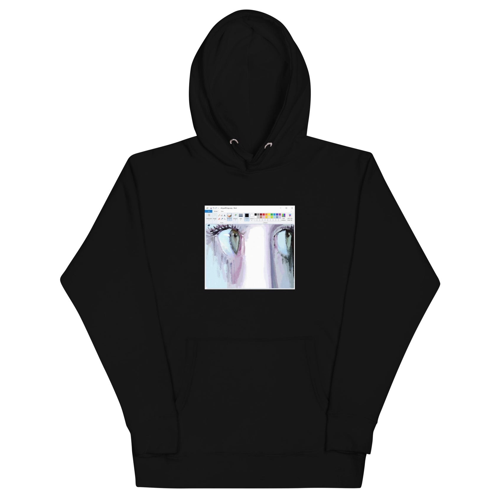Peeking MSPAINT Hoodie