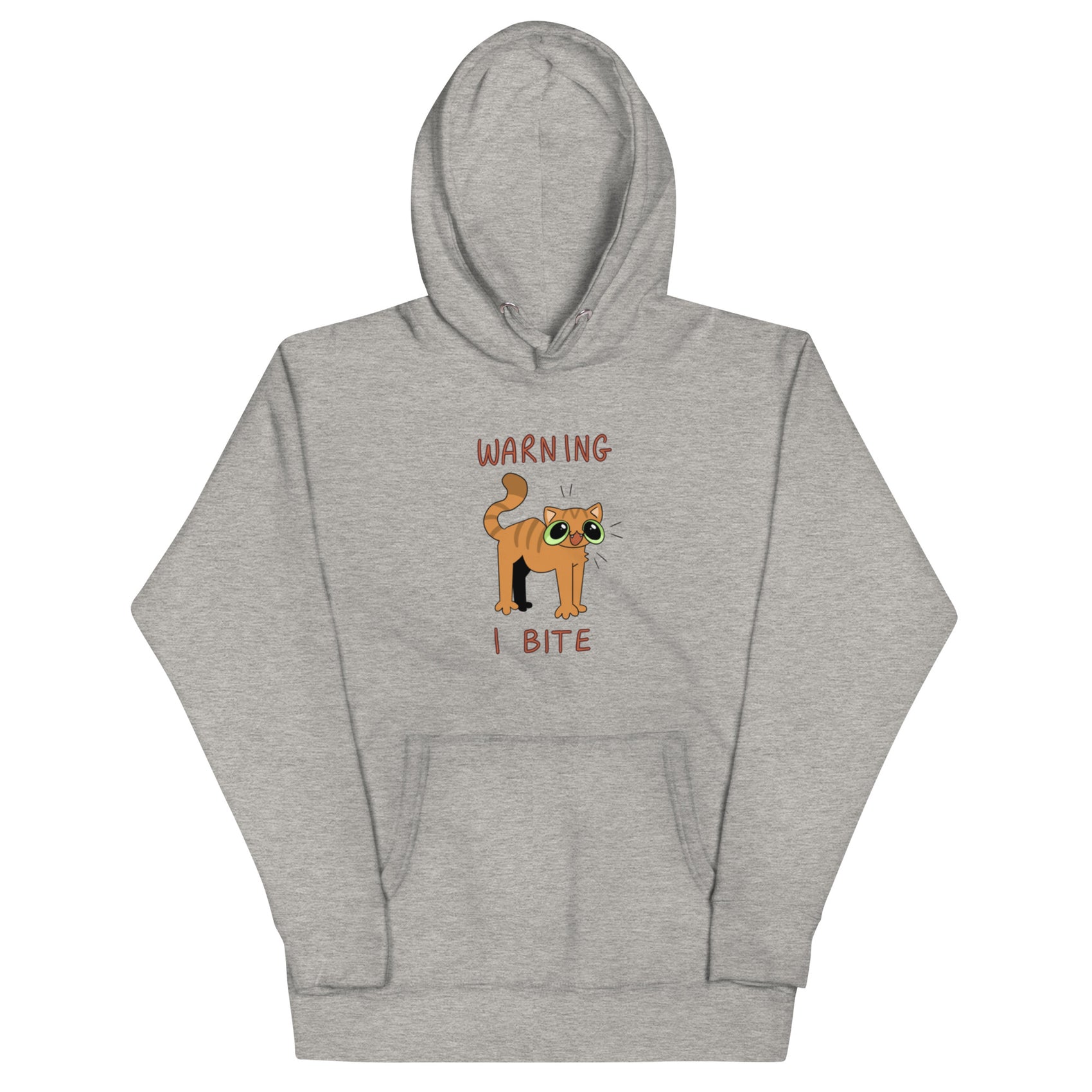 Warning I Bite Hoodie