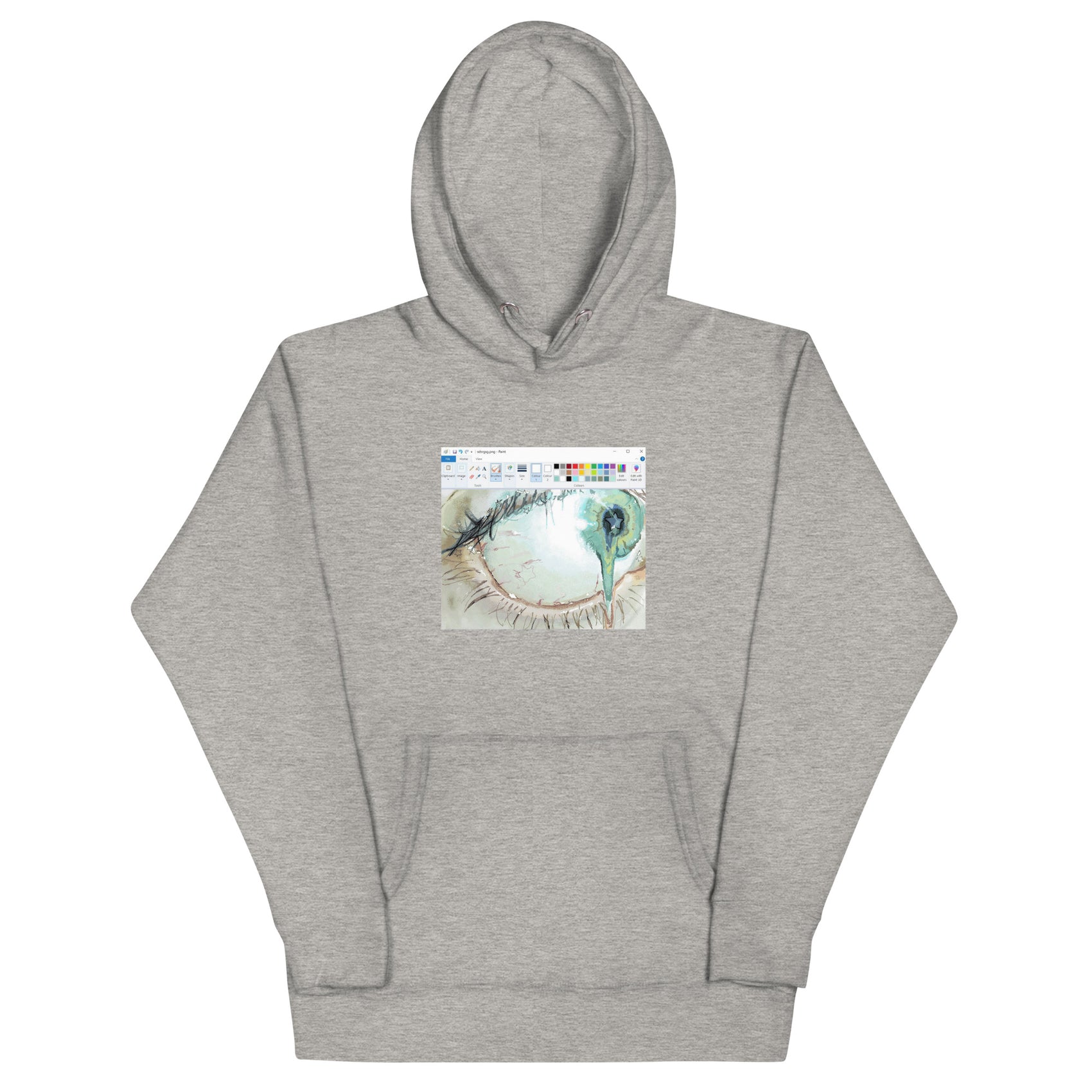 Eye MSPAINT Hoodie