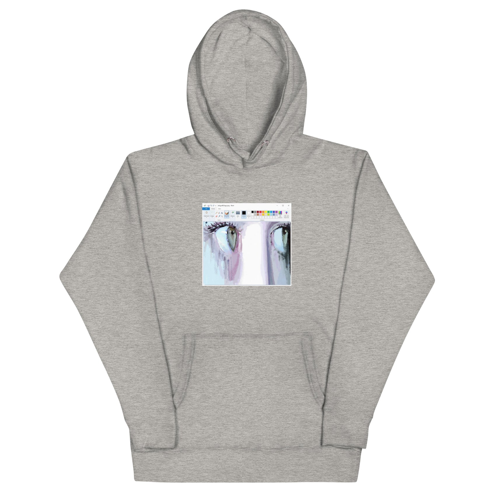 Peeking MSPAINT Hoodie