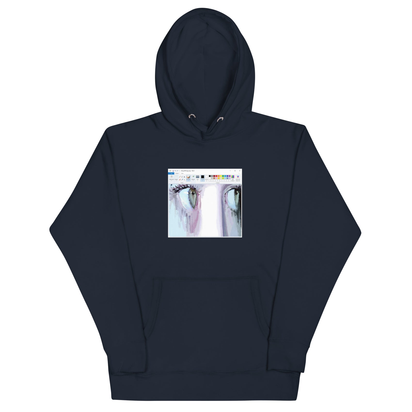 Peeking MSPAINT Hoodie