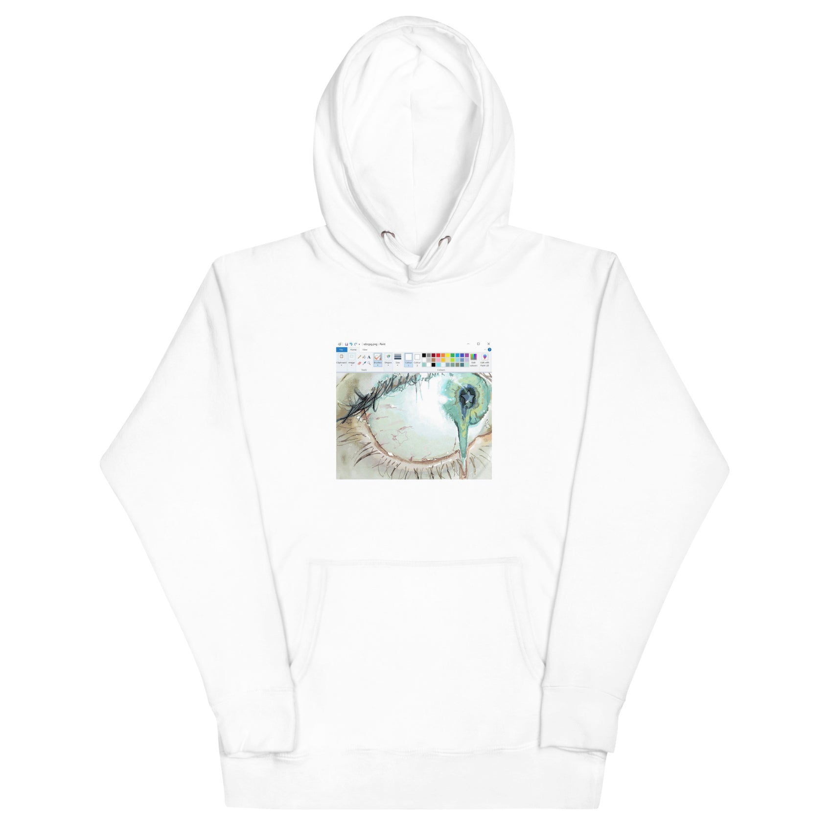 Eye MSPAINT Hoodie