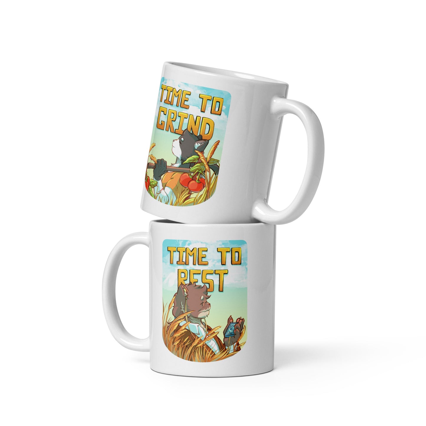 Time To Grind/Rest Mug