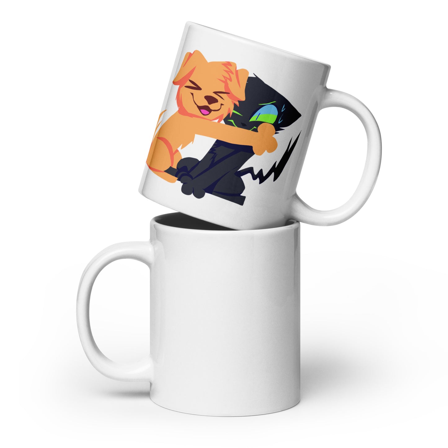 Cat & Dog Mug