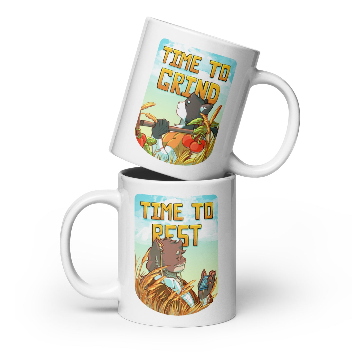 Time To Grind/Rest Mug