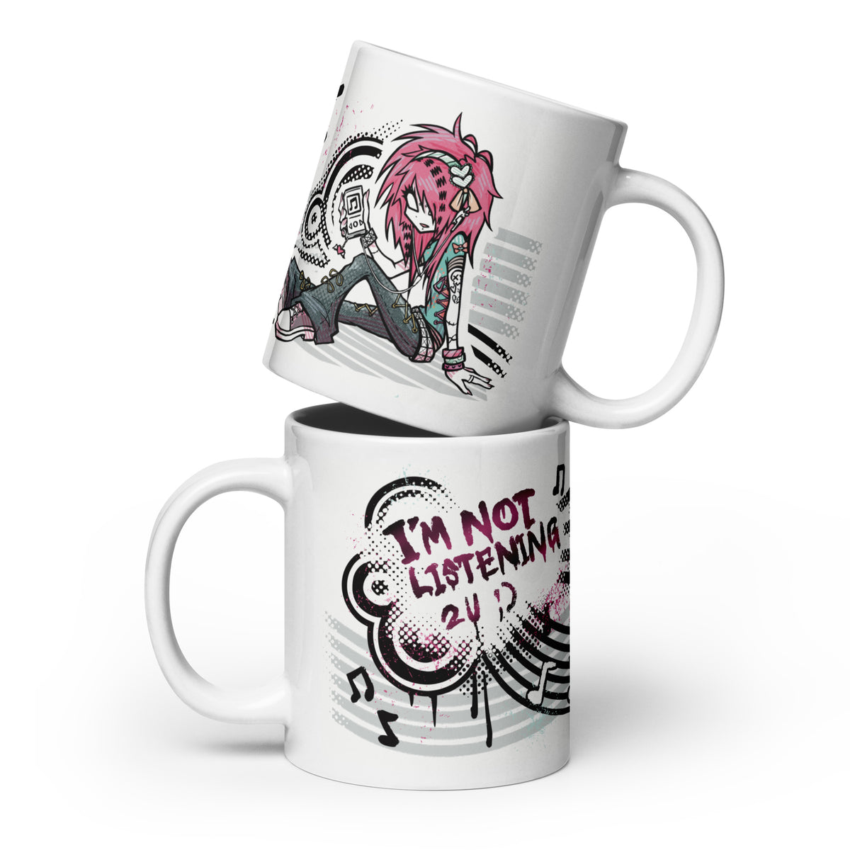 I'm Not Listening 2U Mug